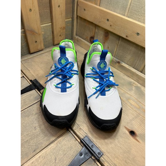 US9 Nike Mens Air Huarache Drift AH7334-102 White Black Running Sneakers main image 8